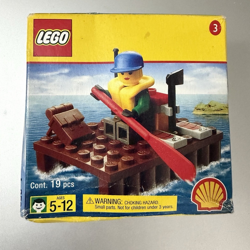 LEGO Extreme Team Raft New In Box 2537 Shell Station Promo 1998